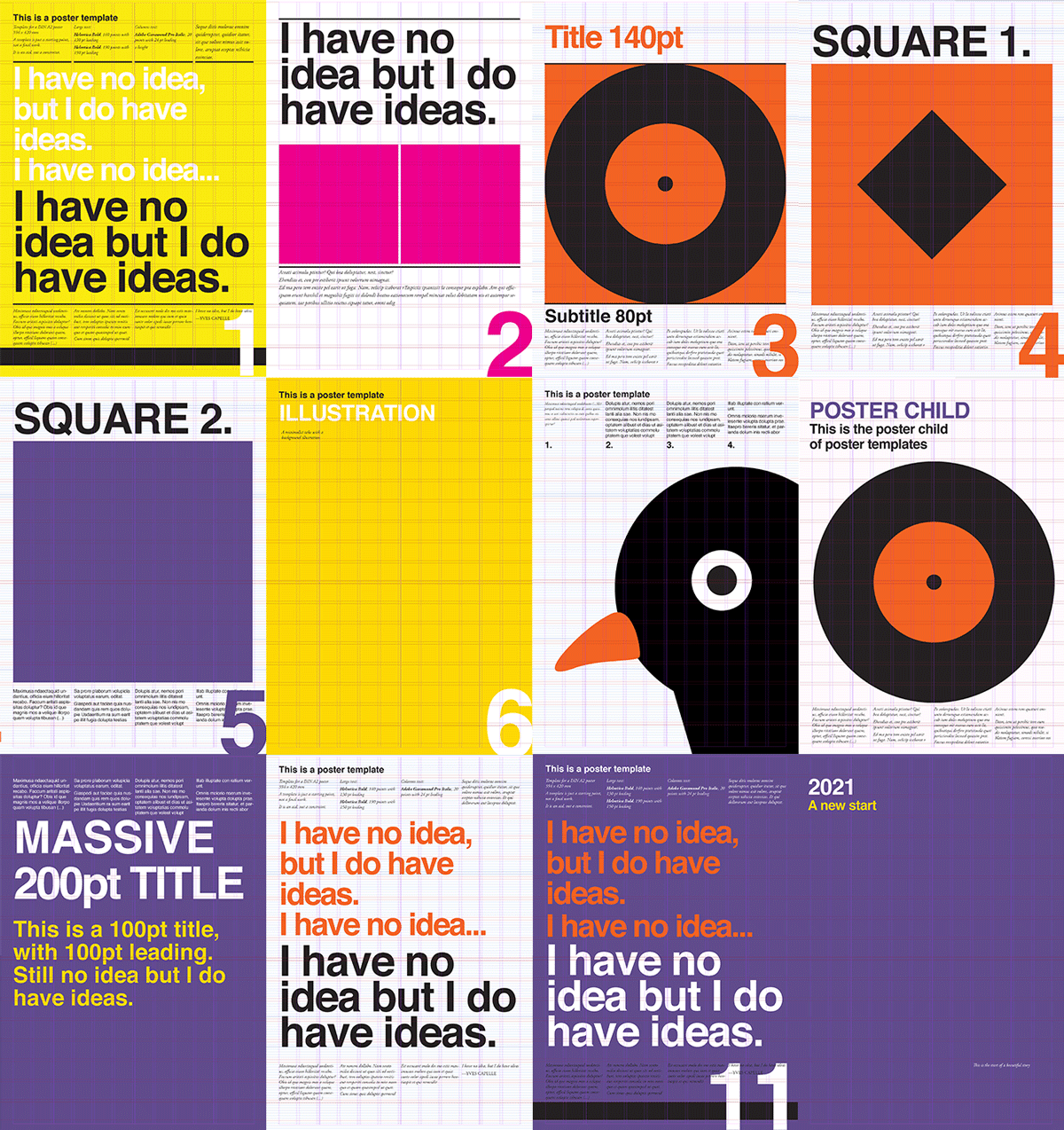 Detail Adobe Illustrator A2 Template Nomer 14