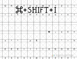 Detail Adobe Illustrator Font Template Nomer 3