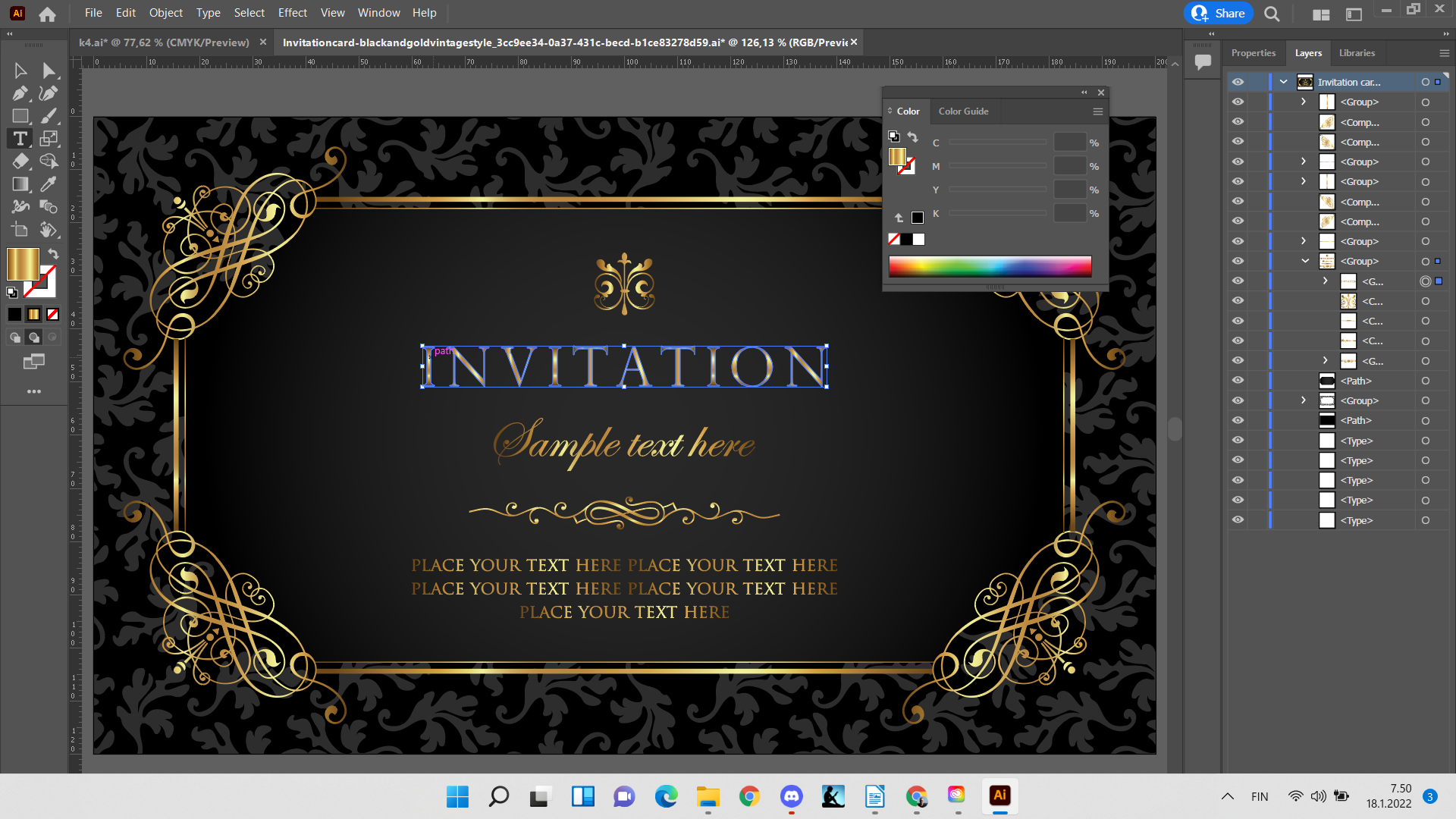Detail Adobe Illustrator Font Template Nomer 22