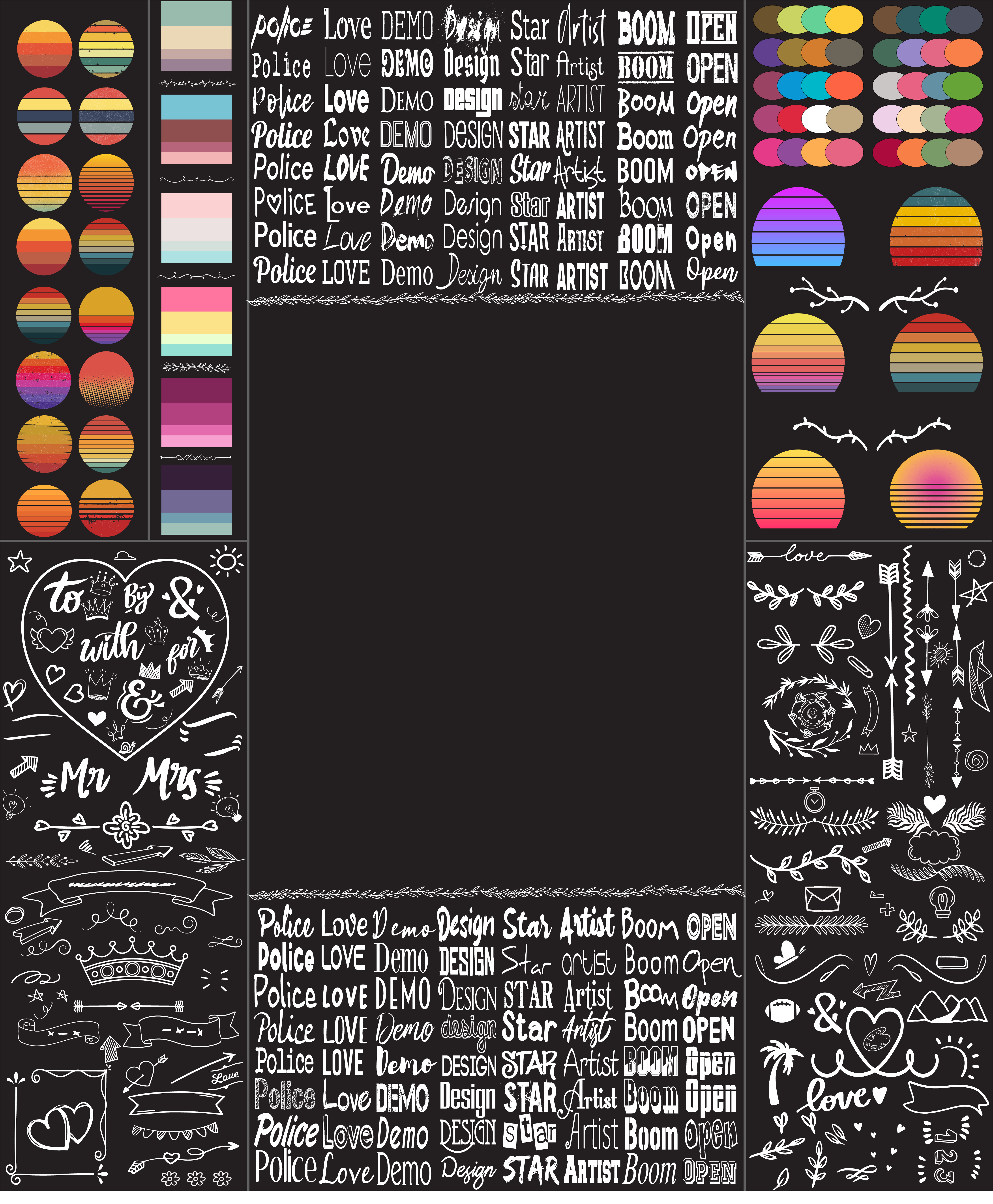 Detail Adobe Illustrator Font Template Nomer 29