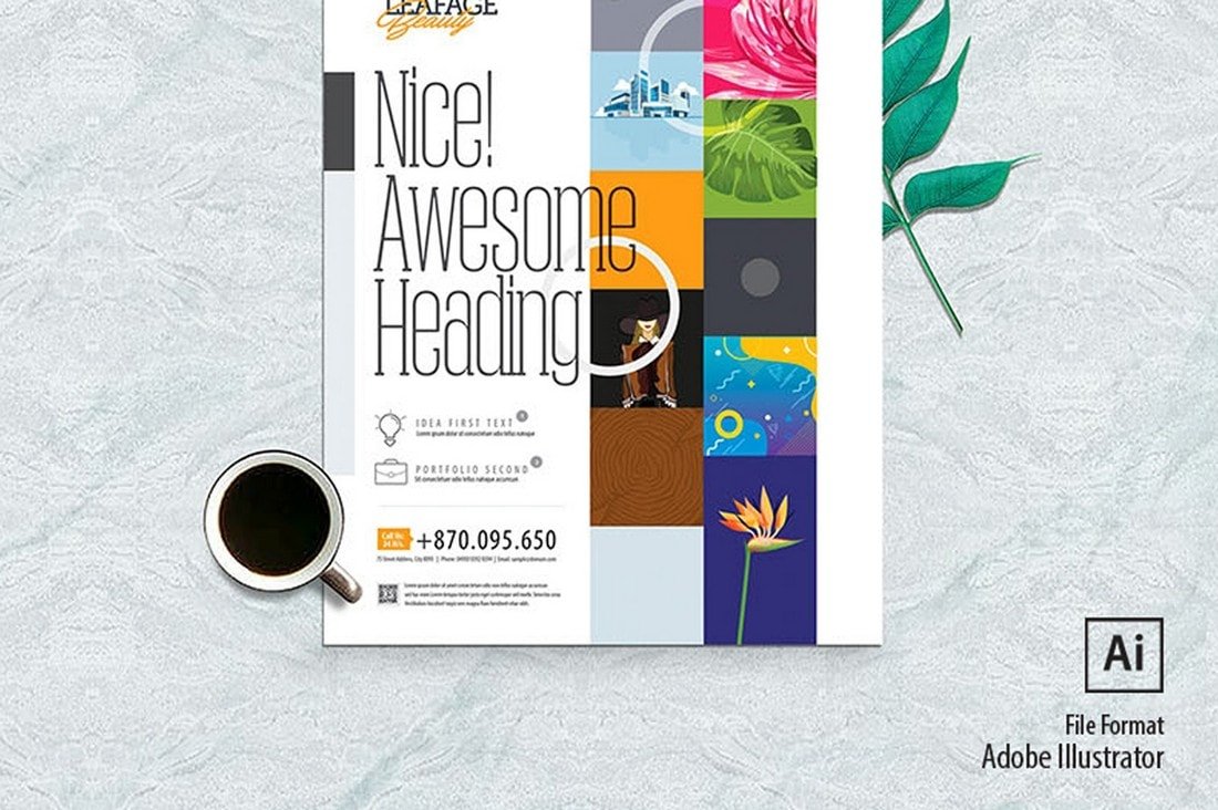 Detail Adobe Illustrator Poster Template Nomer 12