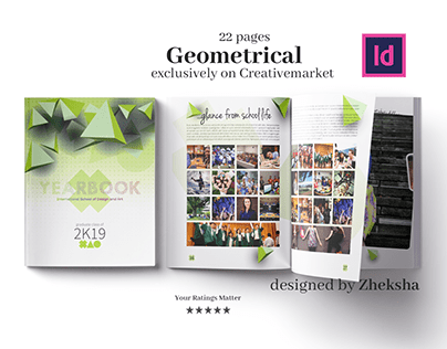 Detail Adobe Illustrator Yearbook Template Nomer 6
