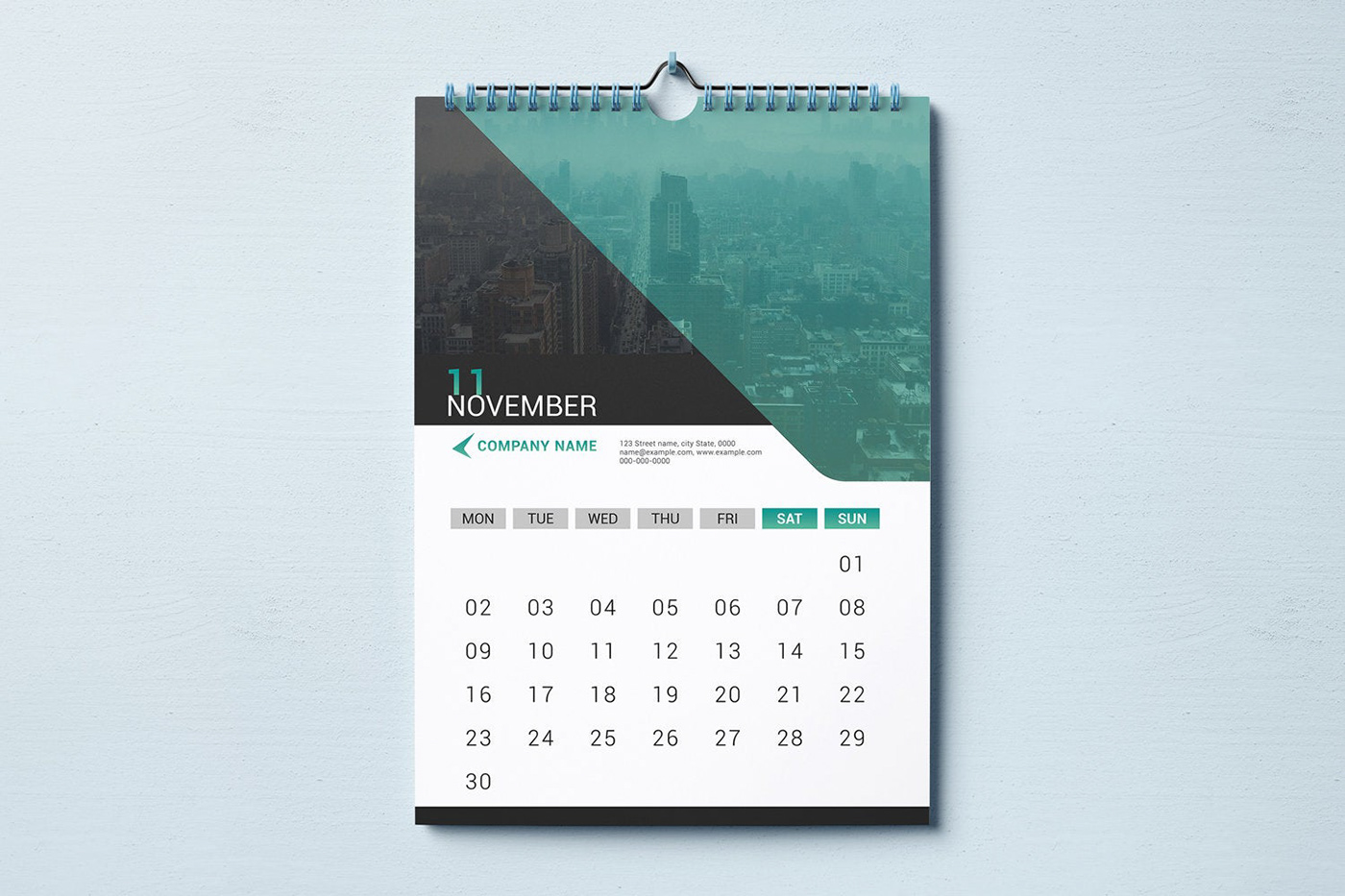 Adobe Photoshop Calendar Template 2020 - KibrisPDR