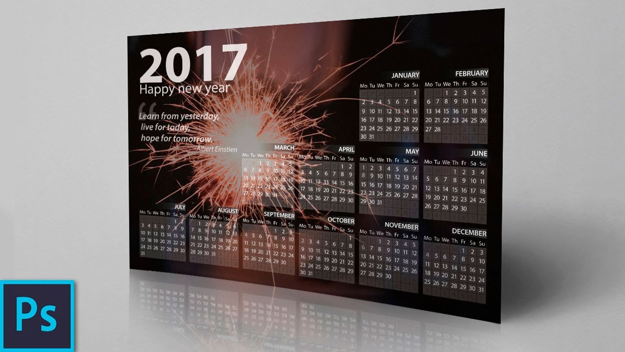 Detail Adobe Photoshop Calendar Template 2020 Nomer 13