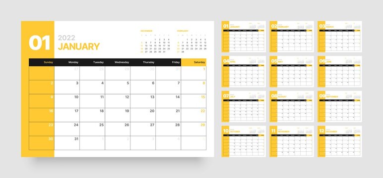 Detail Adobe Photoshop Calendar Template 2020 Nomer 21