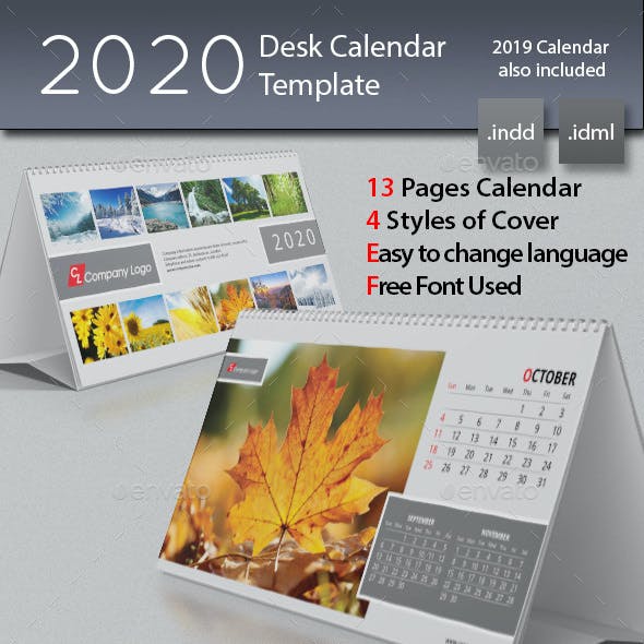 Detail Adobe Photoshop Calendar Template 2020 Nomer 44