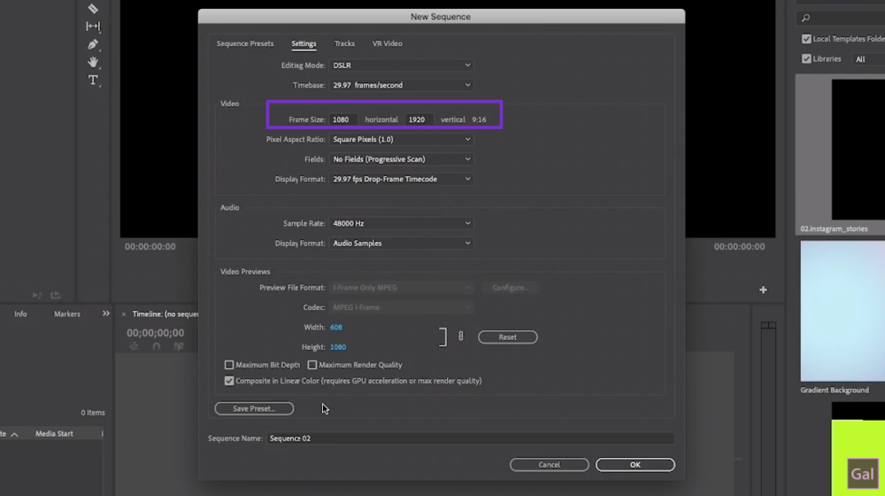 Detail Adobe Premiere Instagram Story Template Nomer 30