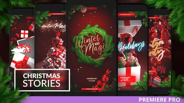 Detail Adobe Premiere Pro Christmas Template Free Nomer 41