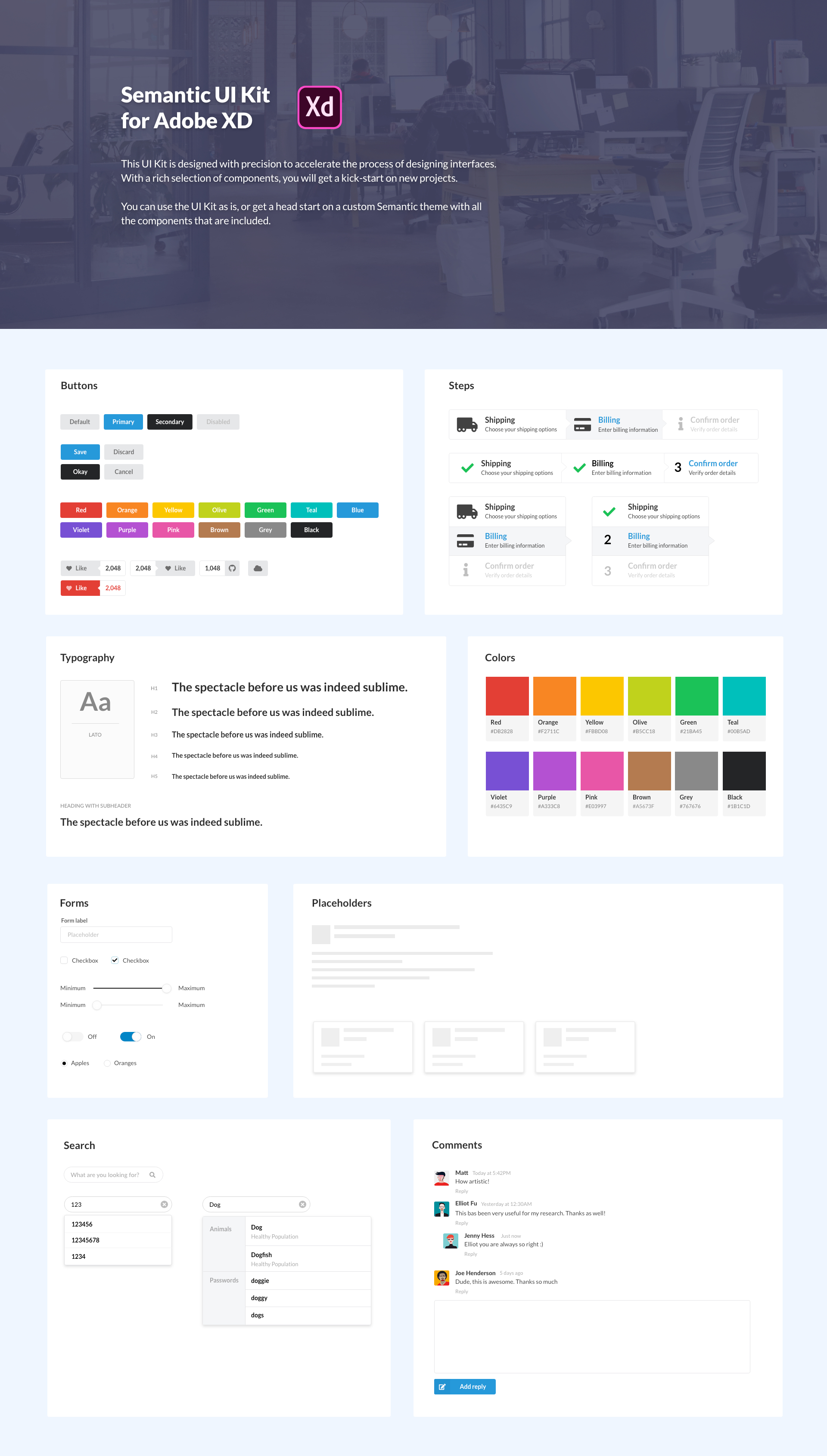 Detail Adobe Xd Design System Template Nomer 18