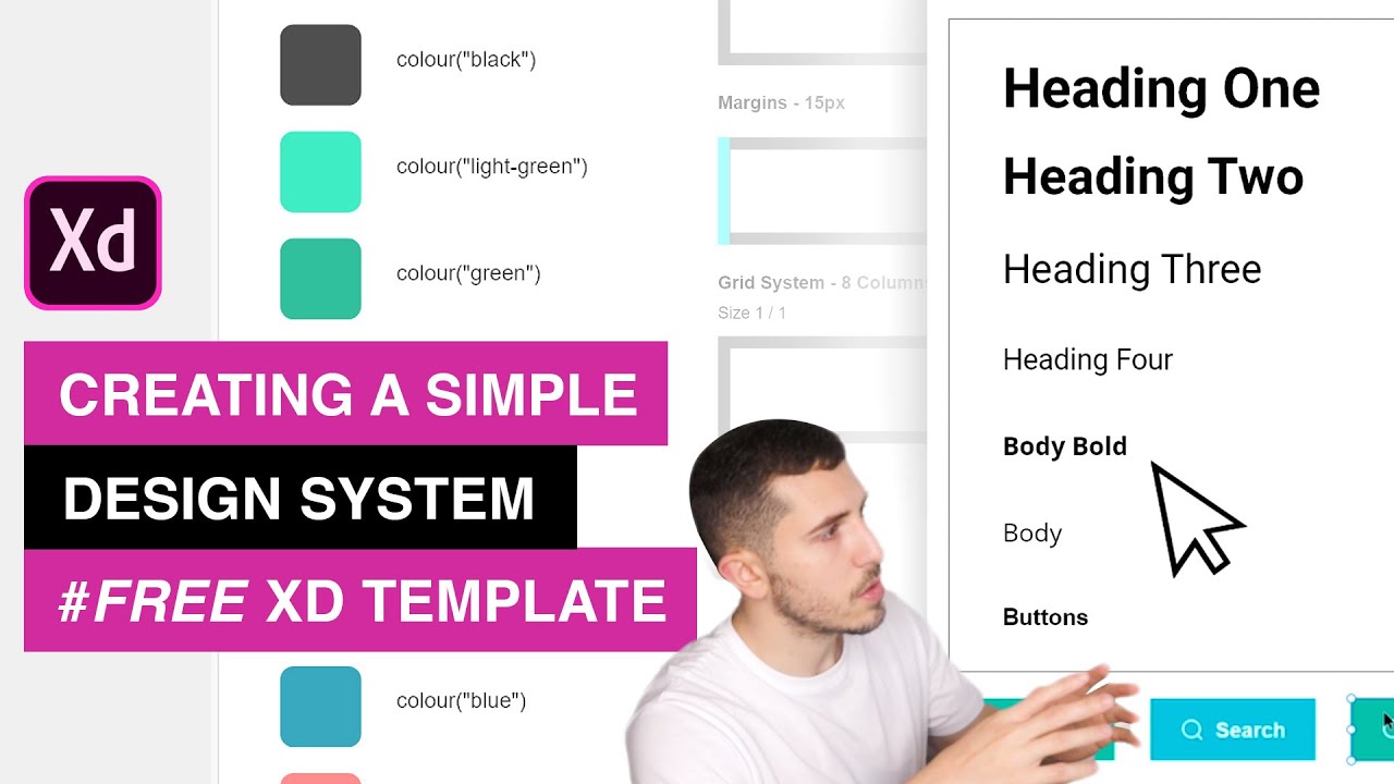 Detail Adobe Xd Design System Template Nomer 25