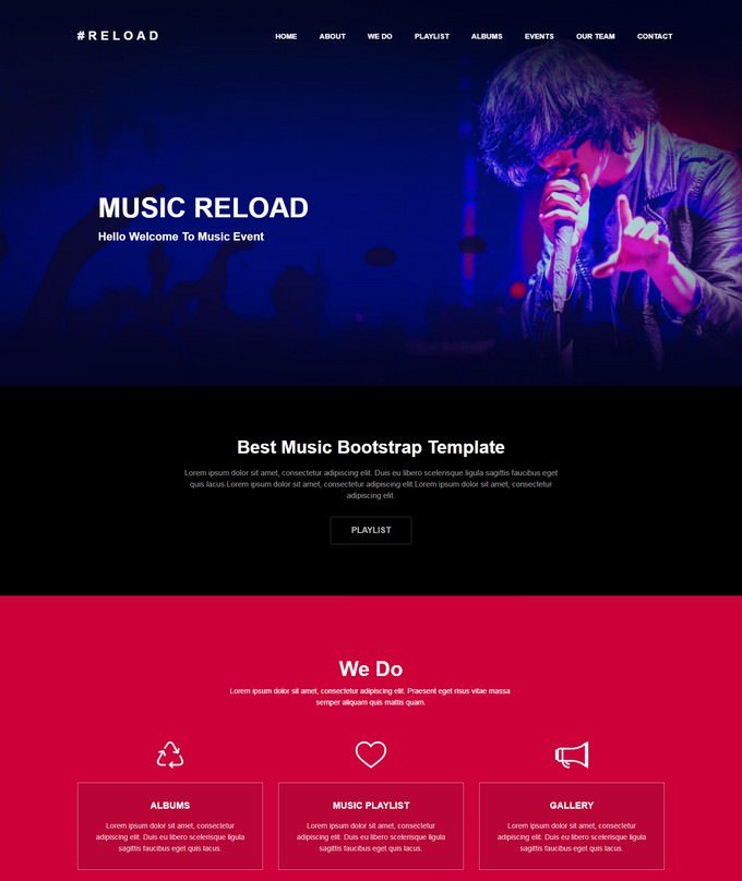 Detail Adonis Music System Template Nomer 33