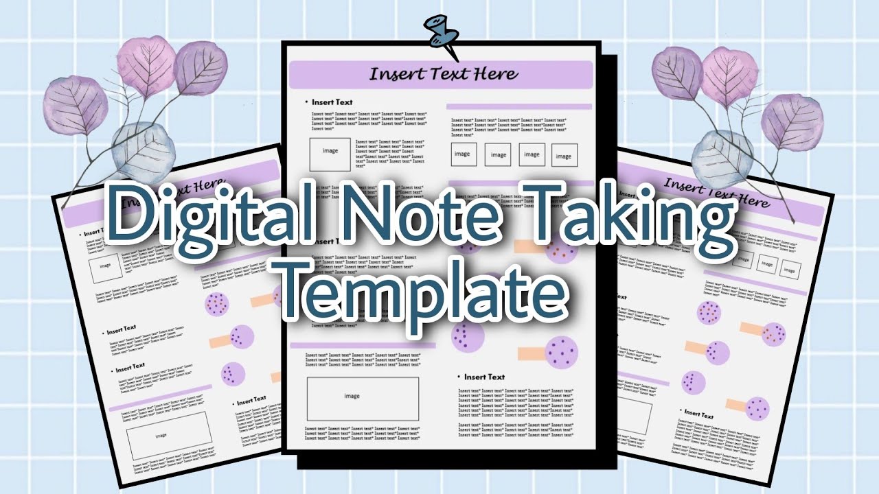 Detail Aesthetic Note Template Nomer 21