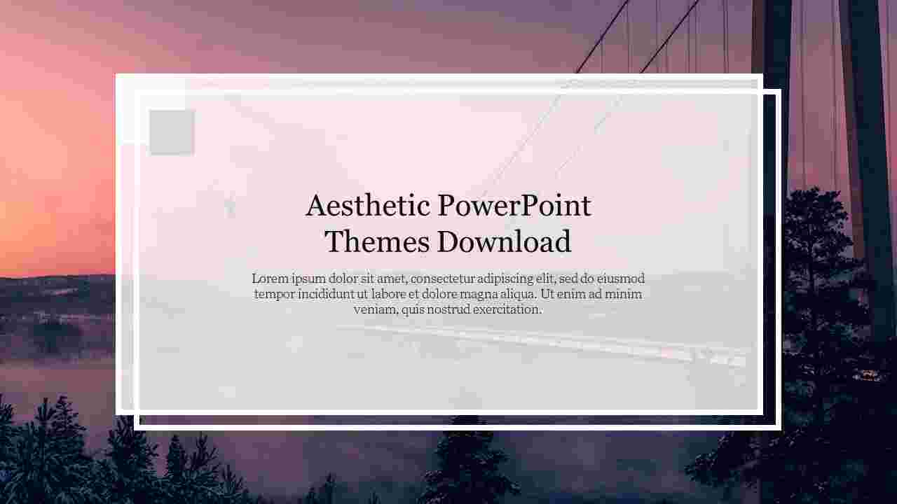 Detail Aesthetic Powerpoint Template Free Download Nomer 4