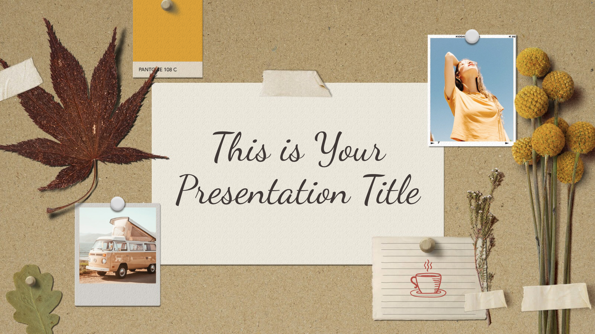 Detail Aesthetic Powerpoint Template Free Download Nomer 8