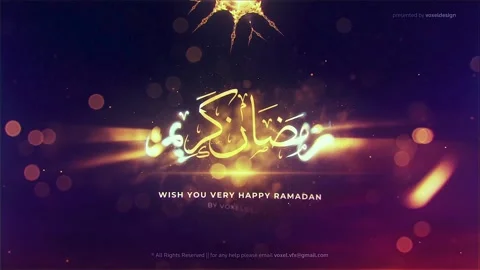 Detail After Effect Ramadan Template Nomer 51