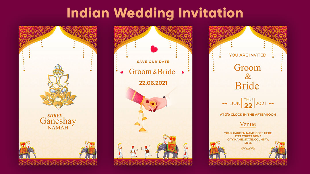 Detail After Effect Wedding Title Template Free Download Nomer 36