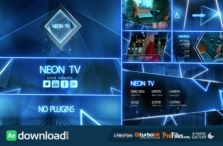 Detail After Effects Broadcast Template Nomer 22