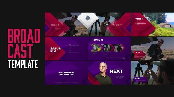 Download After Effects Broadcast Template Nomer 45