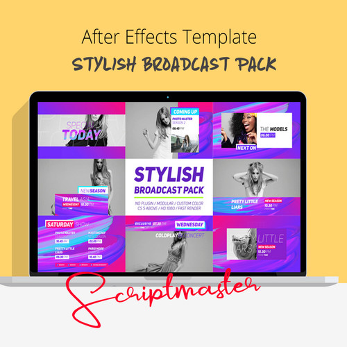 Detail After Effects Broadcast Template Nomer 51