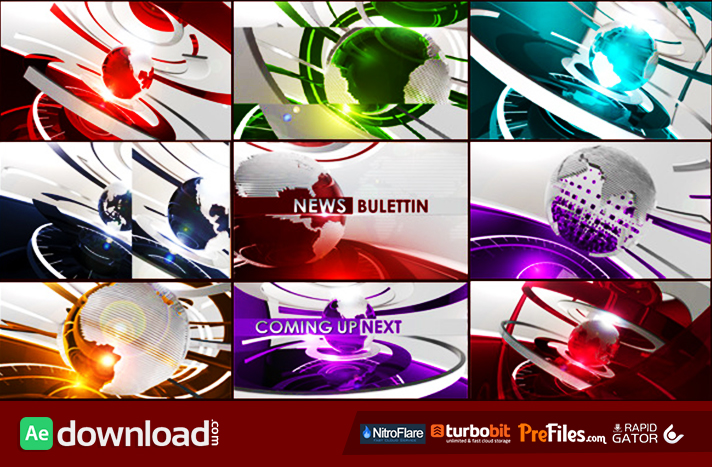 Detail After Effects Broadcast Template Nomer 53