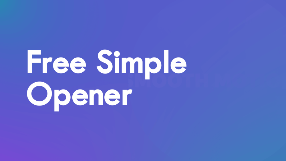 Detail After Effects Free Opener Template Nomer 6