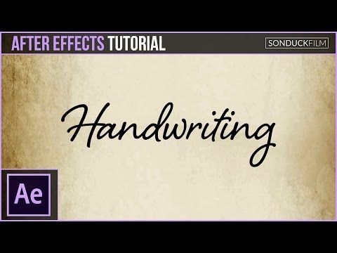 Detail After Effects Handwriting Template Free Nomer 19