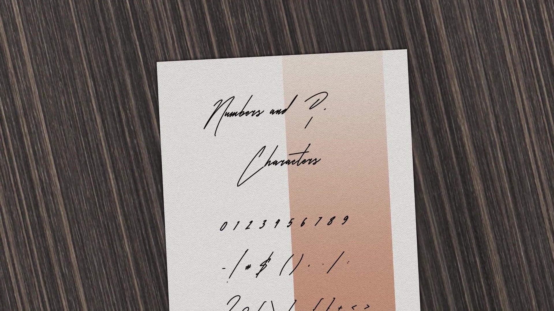 Detail After Effects Handwriting Template Free Nomer 36