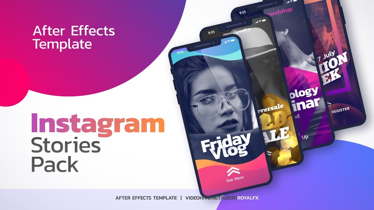 Detail After Effects Instagram Story Template Free Nomer 4