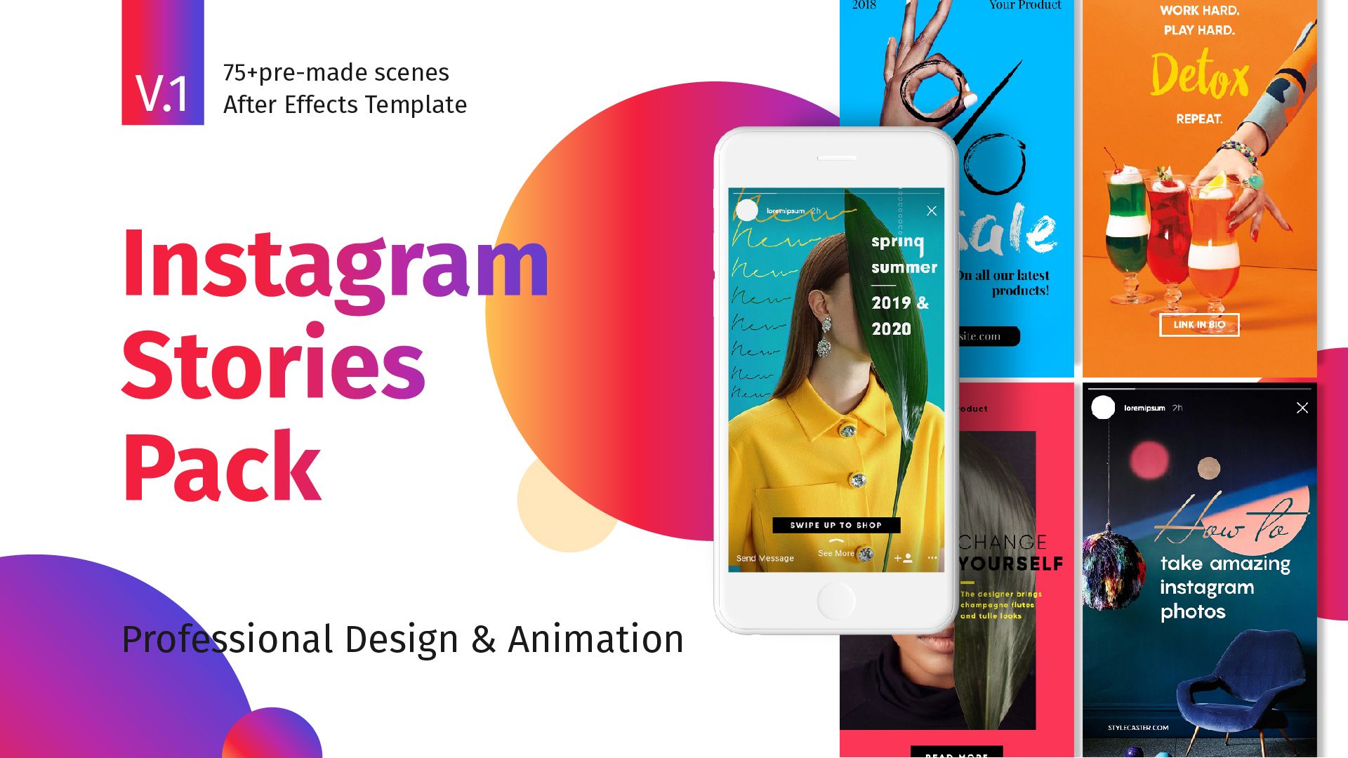 Detail After Effects Instagram Story Template Free Nomer 27