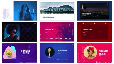 Detail After Effects Music Visualizer Template Nomer 9