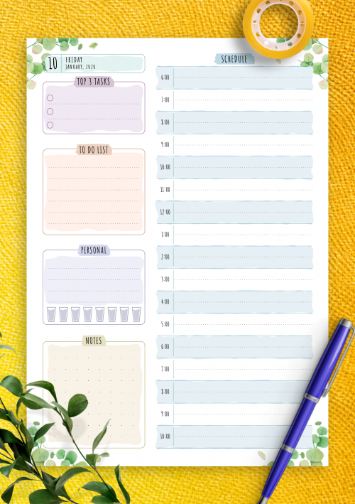 Detail Agenda Book Template Nomer 12