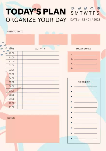 Detail Agenda Book Template Nomer 45