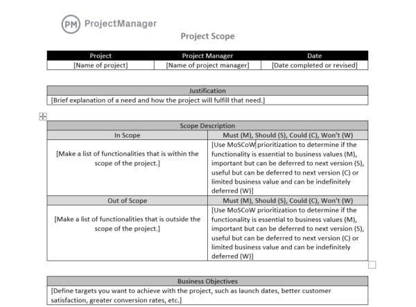 Detail Agile Project Initiation Document Template Nomer 35