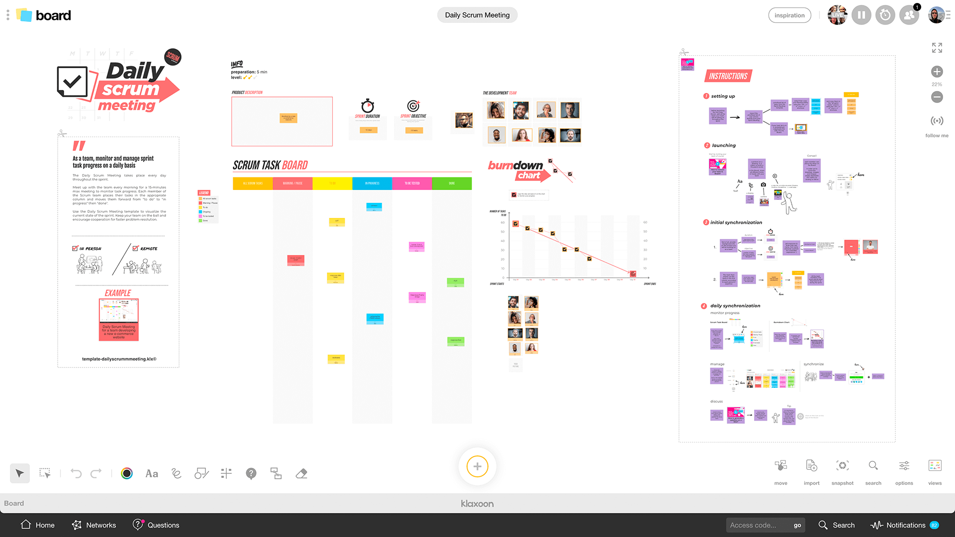 Detail Agile Sprint Calendar Template Nomer 32