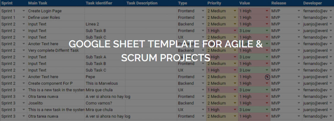 Detail Agile Sprint Calendar Template Nomer 42