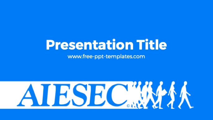 Aiesec Powerpoint Template - KibrisPDR