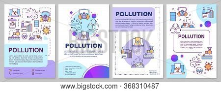 Detail Air Pollution Brochure Template Nomer 18