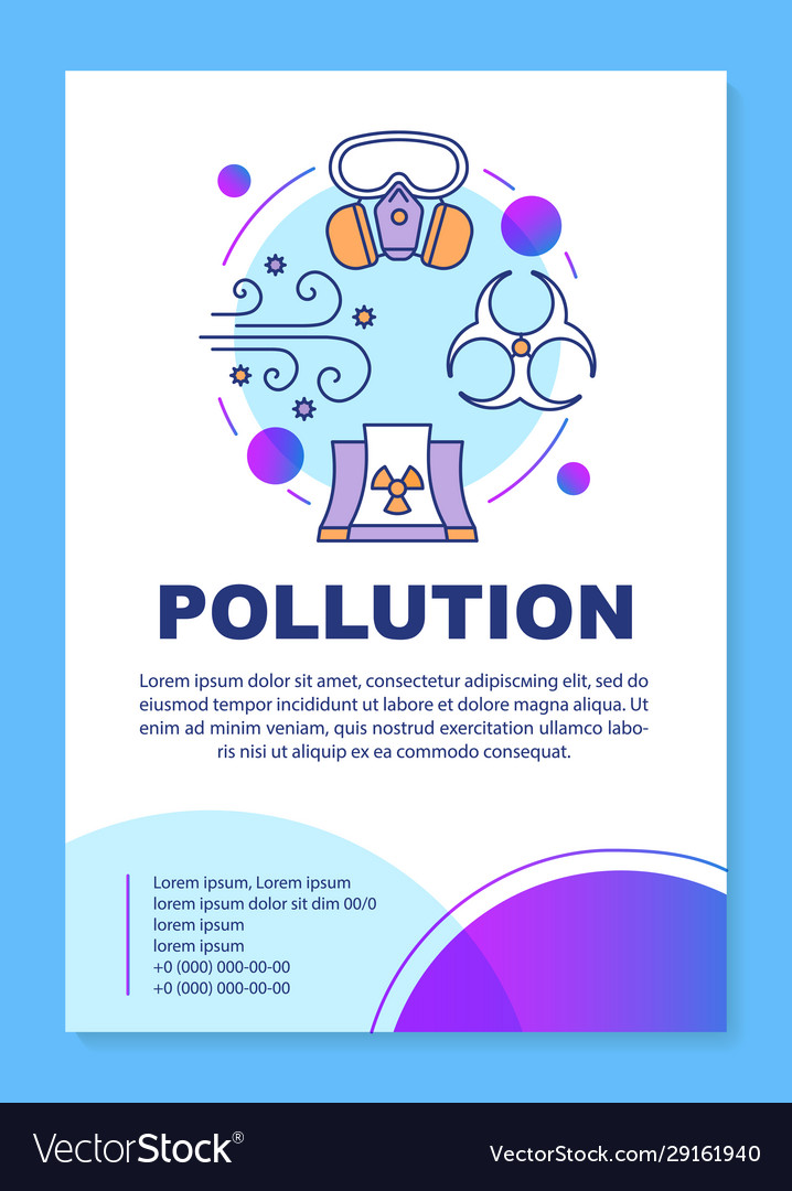 Detail Air Pollution Brochure Template Nomer 24
