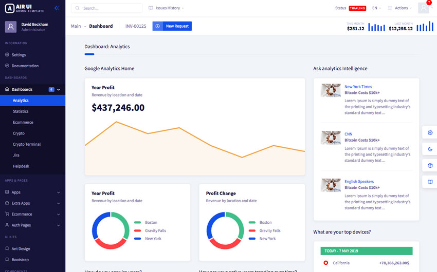 Detail Air Ui Template Nomer 48