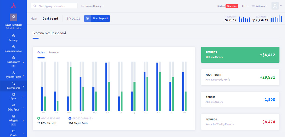 Detail Air Ui Template Nomer 9