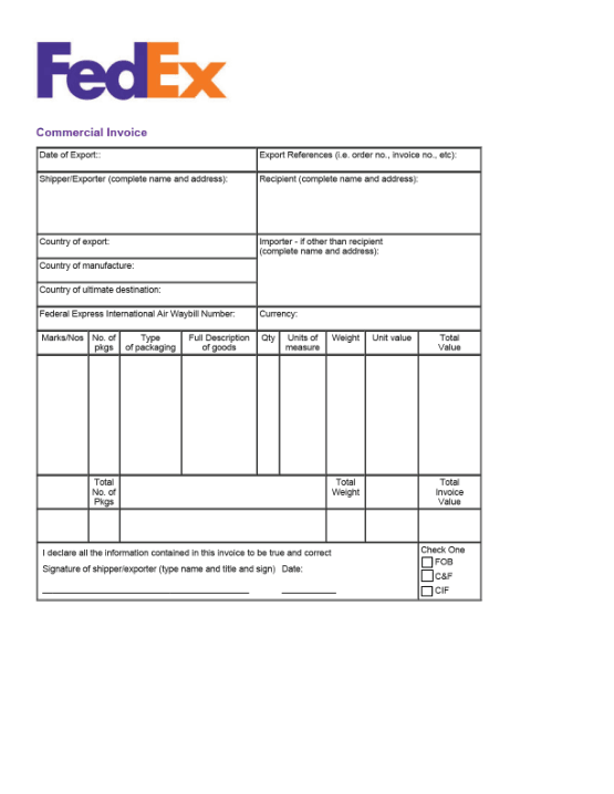 Air Waybill Template Excel Air Waybill Template Excel