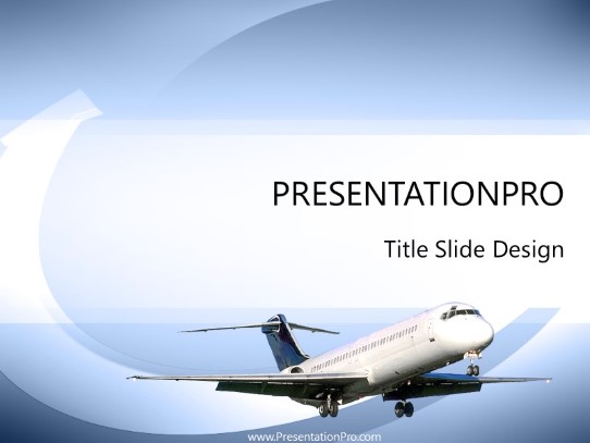 Detail Aircraft Powerpoint Template Nomer 12