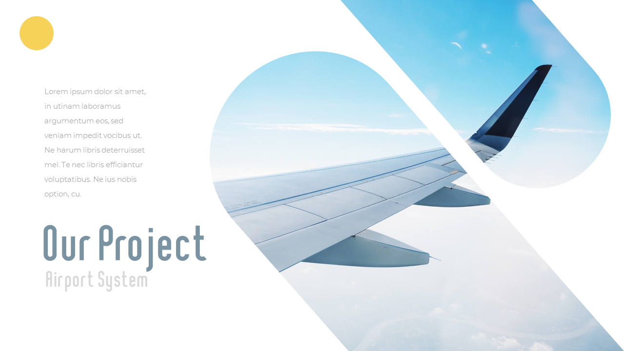 Detail Aircraft Powerpoint Template Nomer 25