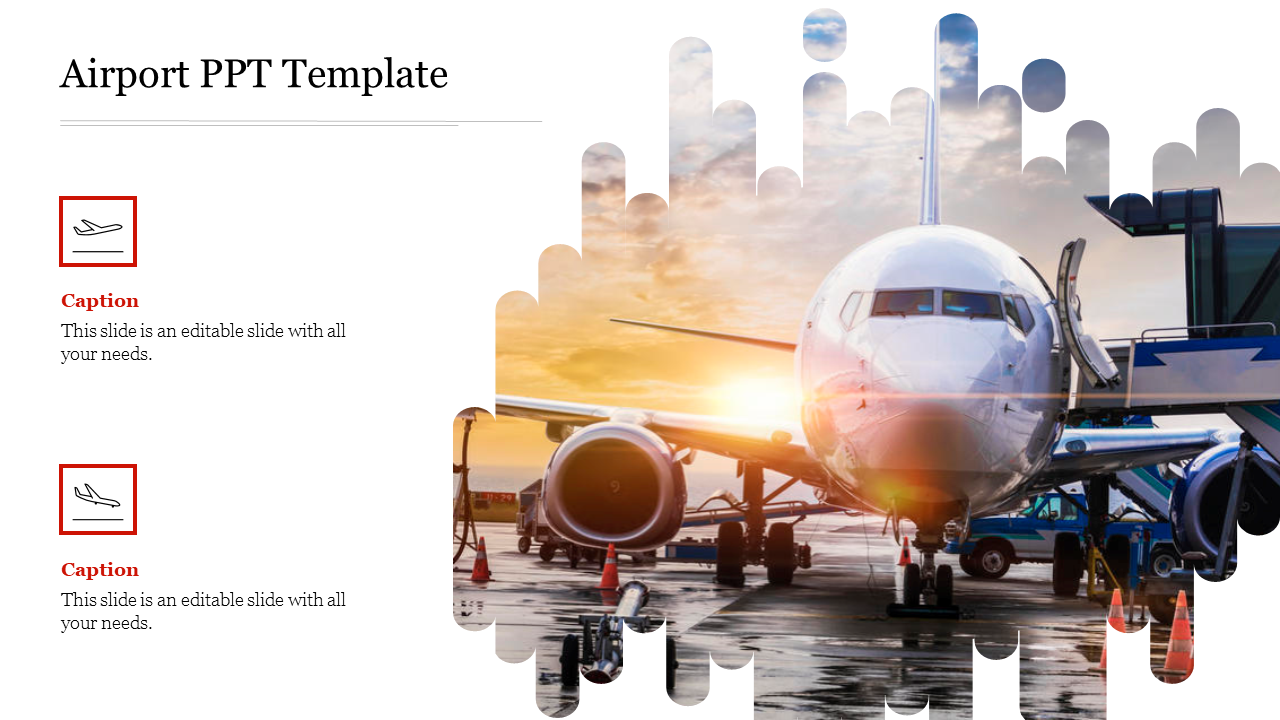 Detail Airport Ppt Template Nomer 4