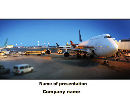 Detail Airport Ppt Template Nomer 39