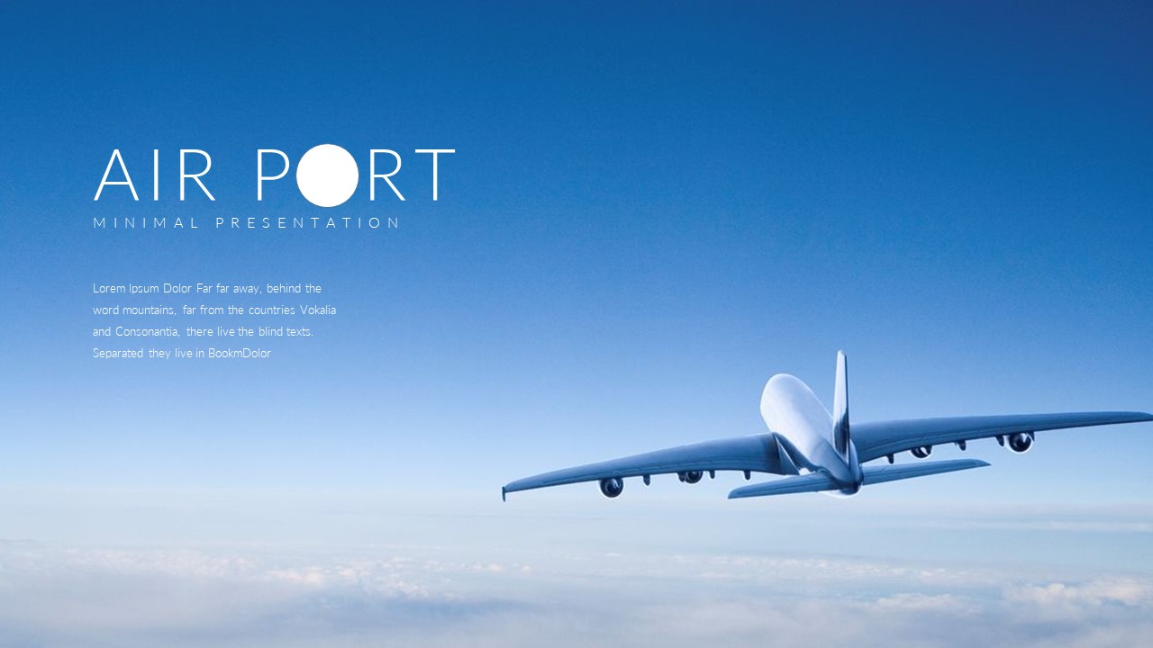 Detail Airport Ppt Template Nomer 9