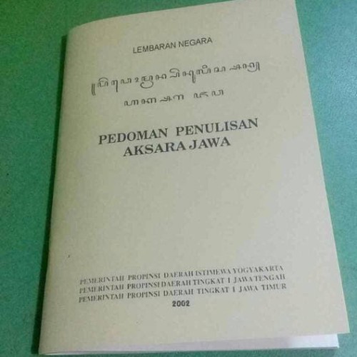 Detail Aksara Jawa Buku Nomer 51