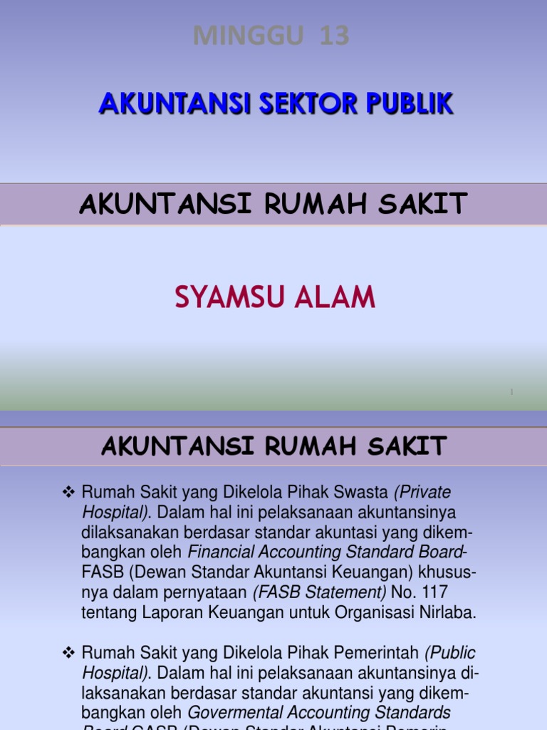 Detail Akuntansi Keuangan Rumah Sakit Nomer 5