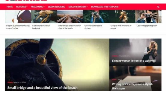Detail Alder Blogger Template Premium Version Nomer 11