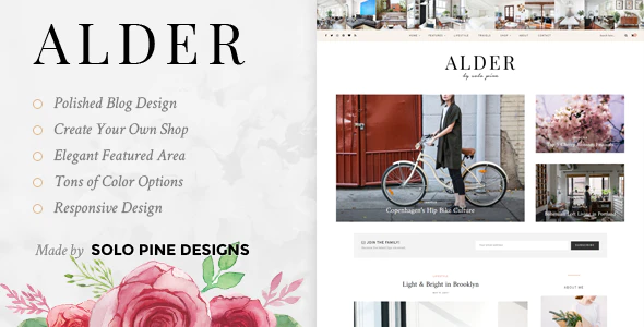 Detail Alder Blogger Template Premium Version Nomer 5